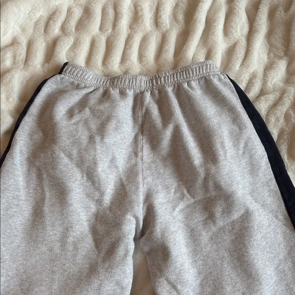 Gray Jogger Pants with Black Stripe - Picture 4 of 4